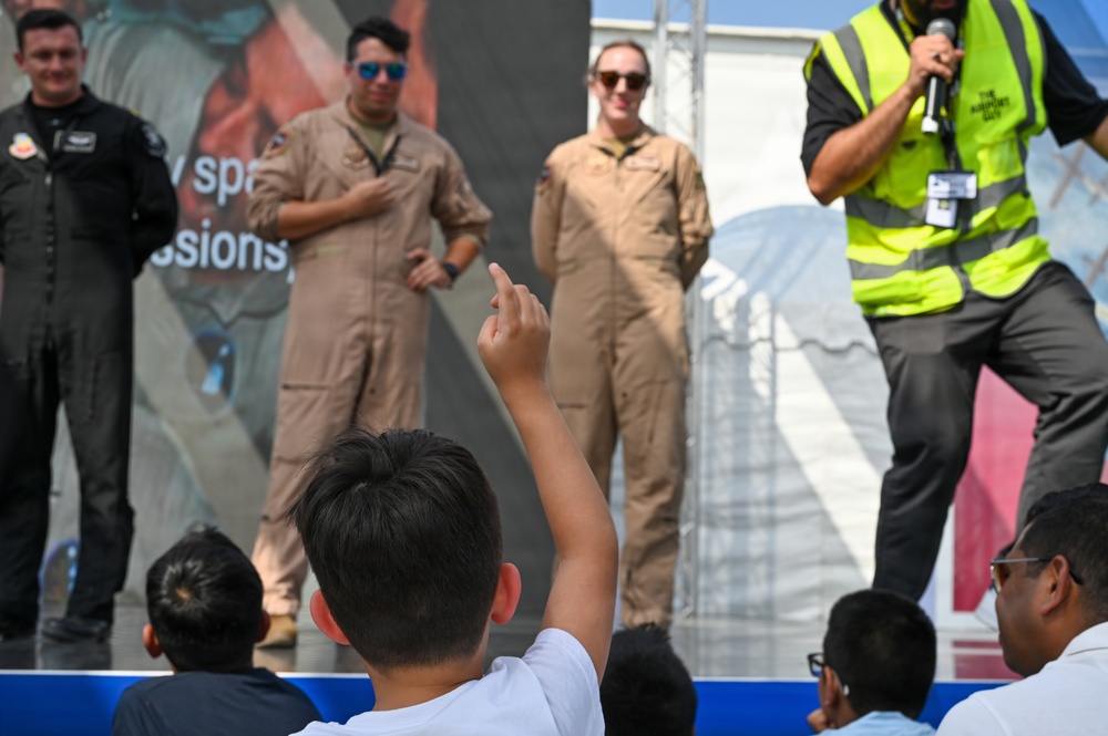 Building Partnerships: U.S. Pilots Engage Students at Dubai Airshow 2025