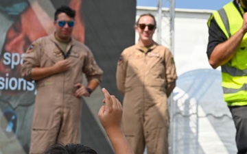 Building Partnerships: U.S. Pilots Engage Students at Dubai Airshow 2025