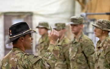 Task Force Nighthawk Patching Ceremony