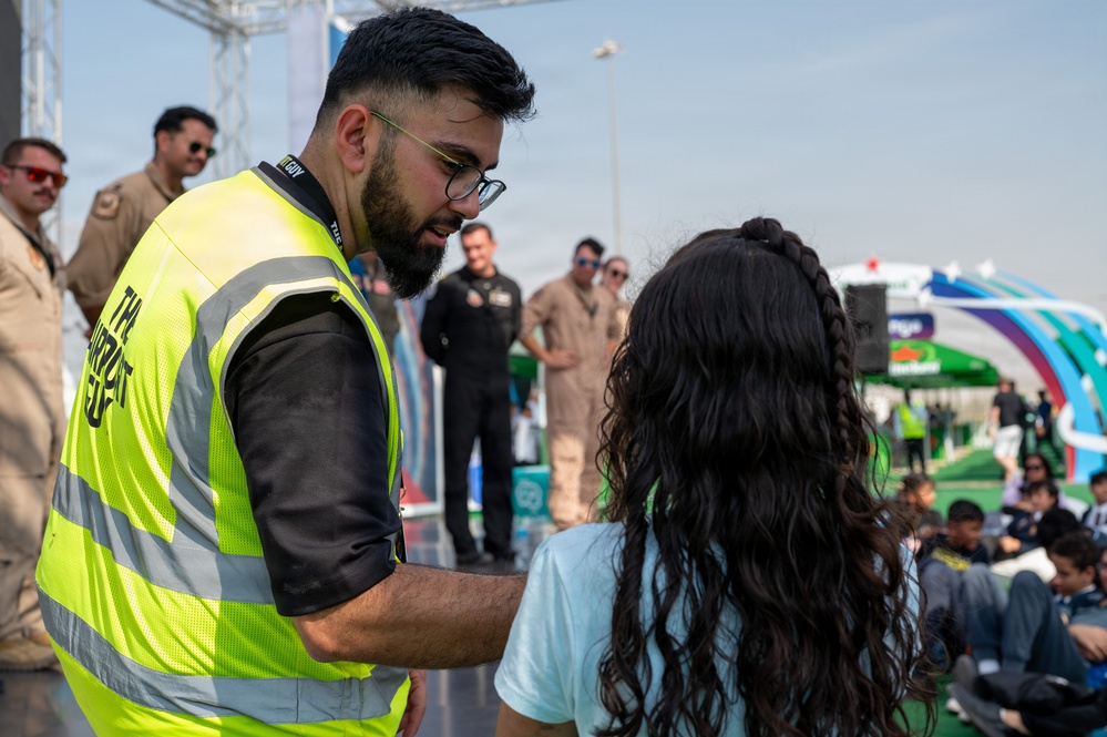 Building Partnerships: U.S. Pilots Engage Students at Dubai Airshow 2025