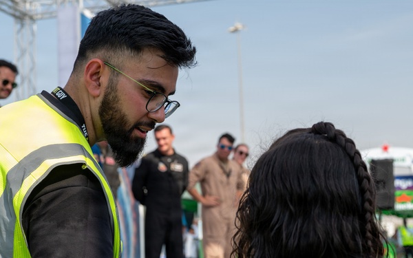 Building Partnerships: U.S. Pilots Engage Students at Dubai Airshow 2025