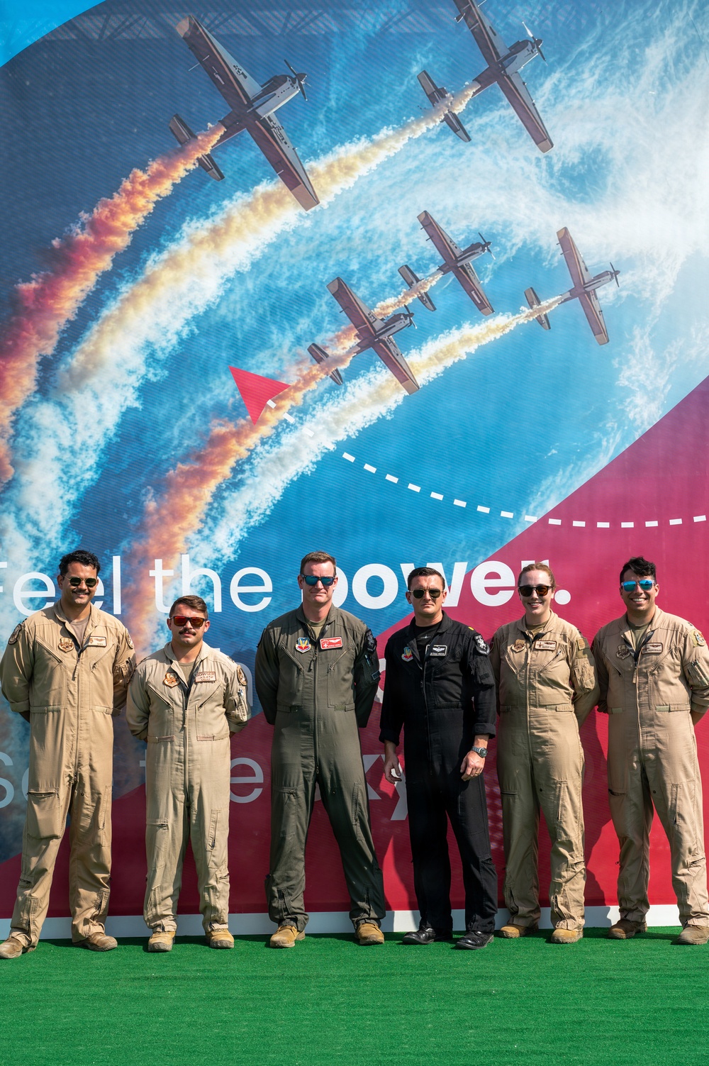 Building Partnerships: U.S. Pilots Engage Students at Dubai Airshow 2025