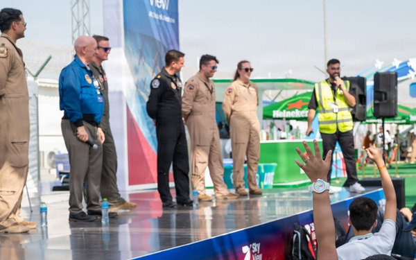 Building Partnerships: U.S. Pilots Engage Students at Dubai Airshow 2025