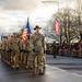 U.S. Soldiers march in Latvia’s Independence Day parade