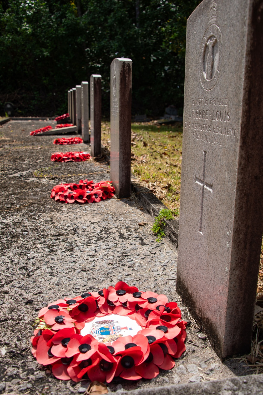 British Royal Forces Diego Garcia and NSF Diego Garcia hold Remembrance Day ceremony