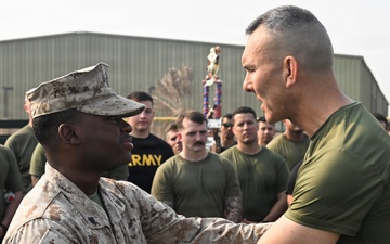 U.S. Marine from Task Force 51/5 Marine Expeditionary Brigade Meritoriously Promoted to Sergeant by Secretary of the Navy