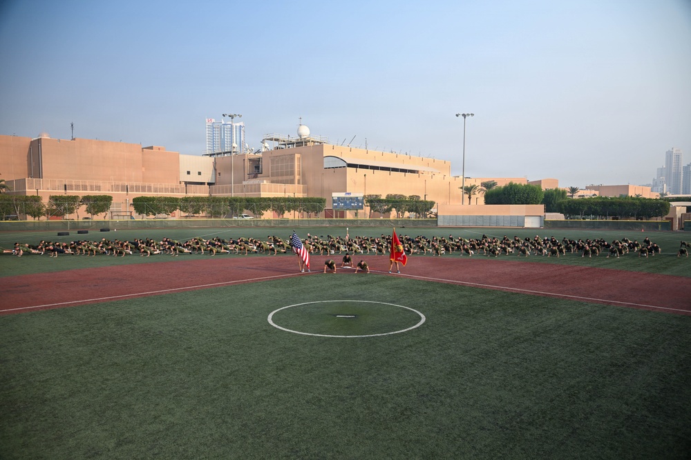 Marine Corps 250th Birthday Physical Training Event