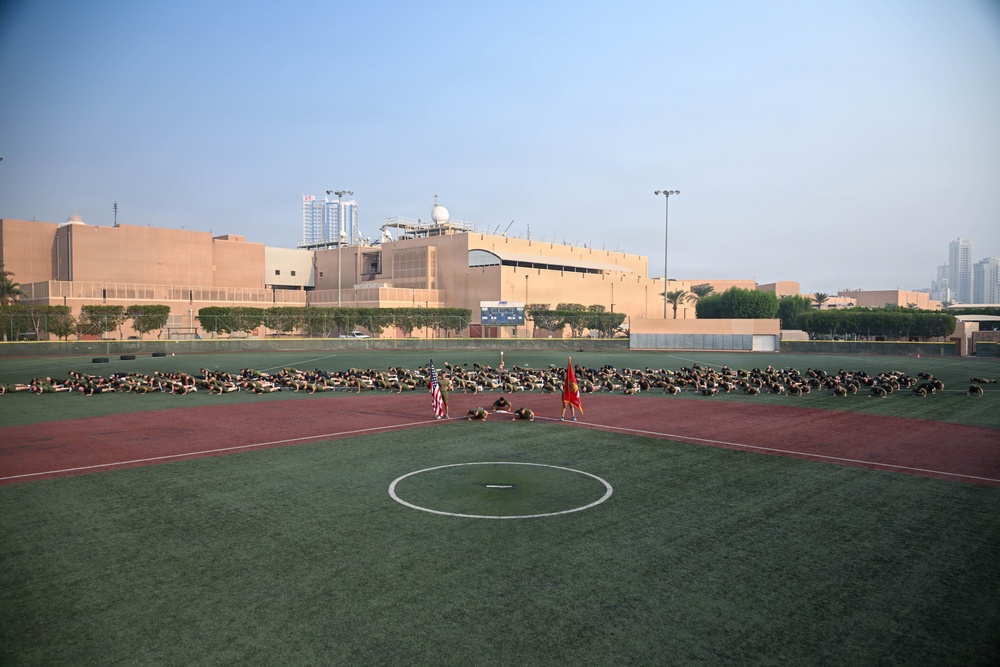 Marine Corps 250th Birthday Physical Training Event