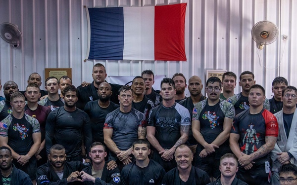 Brazilian Jiu-Jitsu training with CJTF-HOA and French Partners