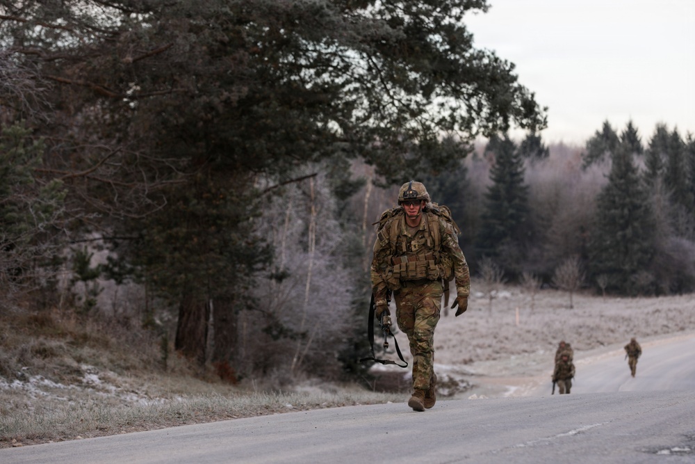 2CR E3B 12-Mile Ruck March