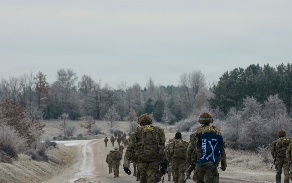 2CR E3B 12-Mile Ruck March