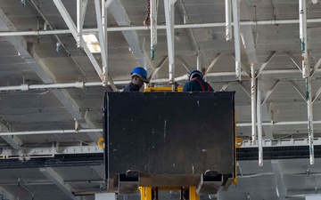 Daily Operations Aboard USS George H.W. Bush (CVN 77)