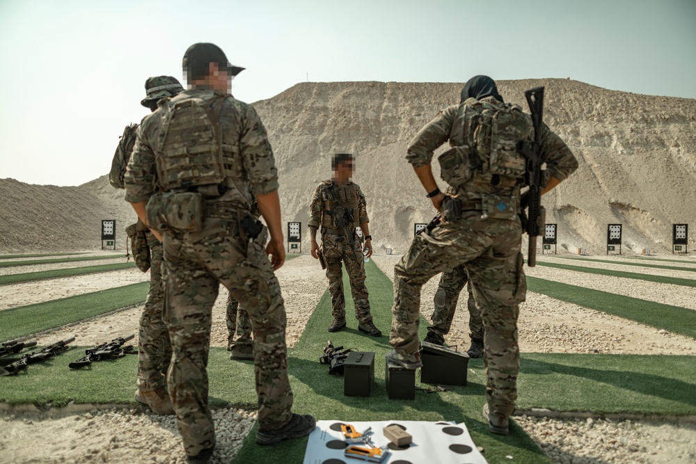 U.S. SOF at Hamad Falcon Exercise