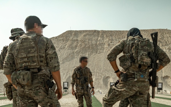 U.S. SOF at Hamad Falcon Exercise