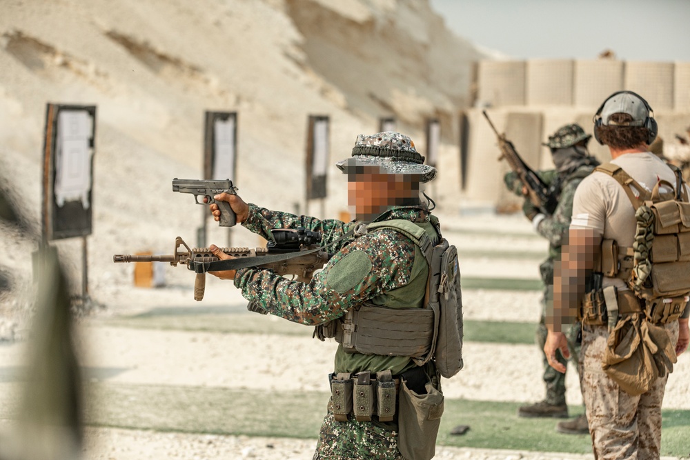 Philippines SOF at Hamad Falcon Exercise