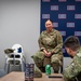 Command chief connects with Airman during table talk