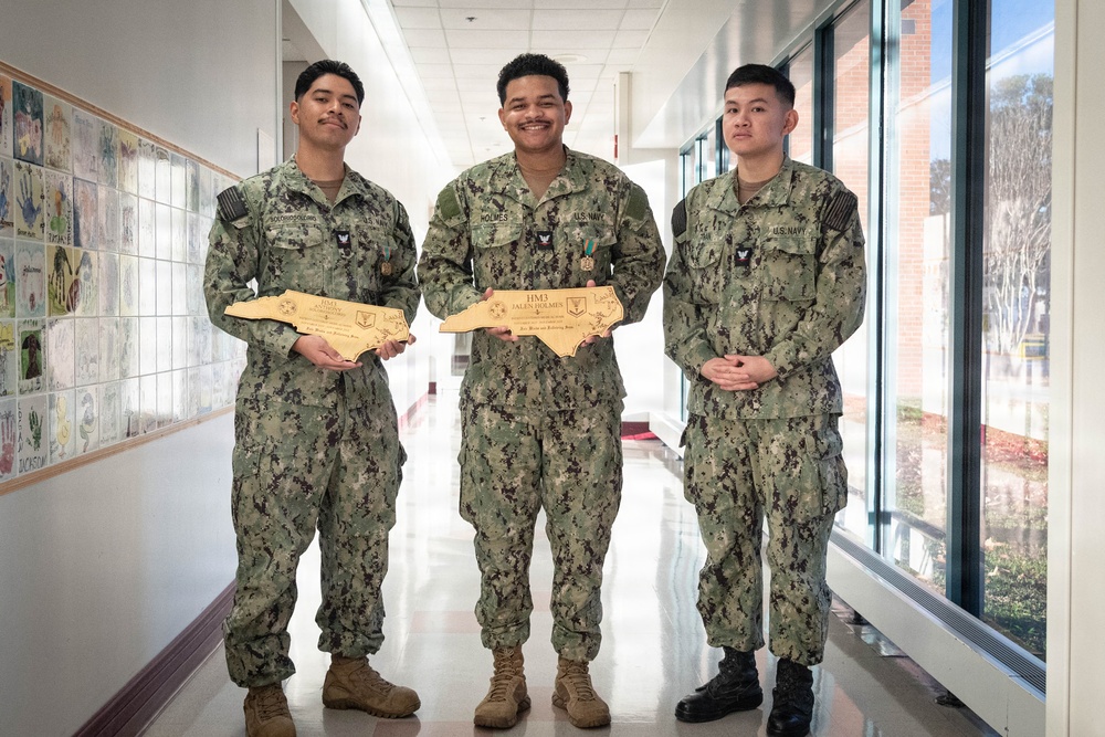 Cherry Point Clinic Celebrates Promotion, Awards