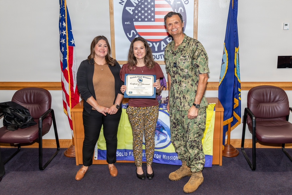 NNSY Celebrates OPSEC Award Winners for the Third Quarter