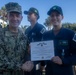Adm. Brad Cooper, Presents Joint Awards with “R” Device to USS The Sullivans (DDG 68)