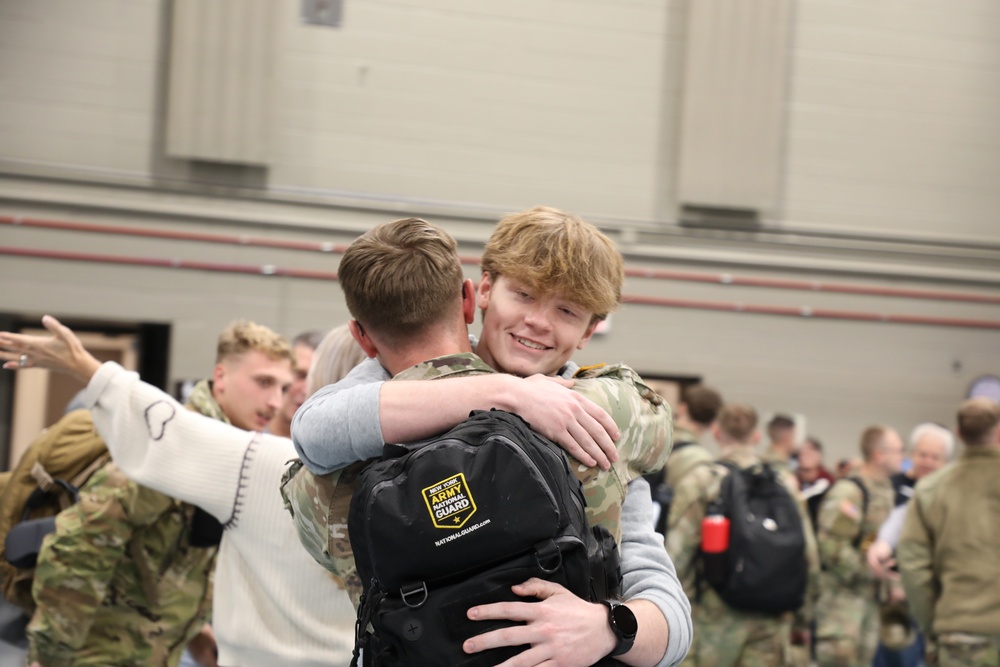 206th Military Police Company returns home on Nov. 22, 2025
