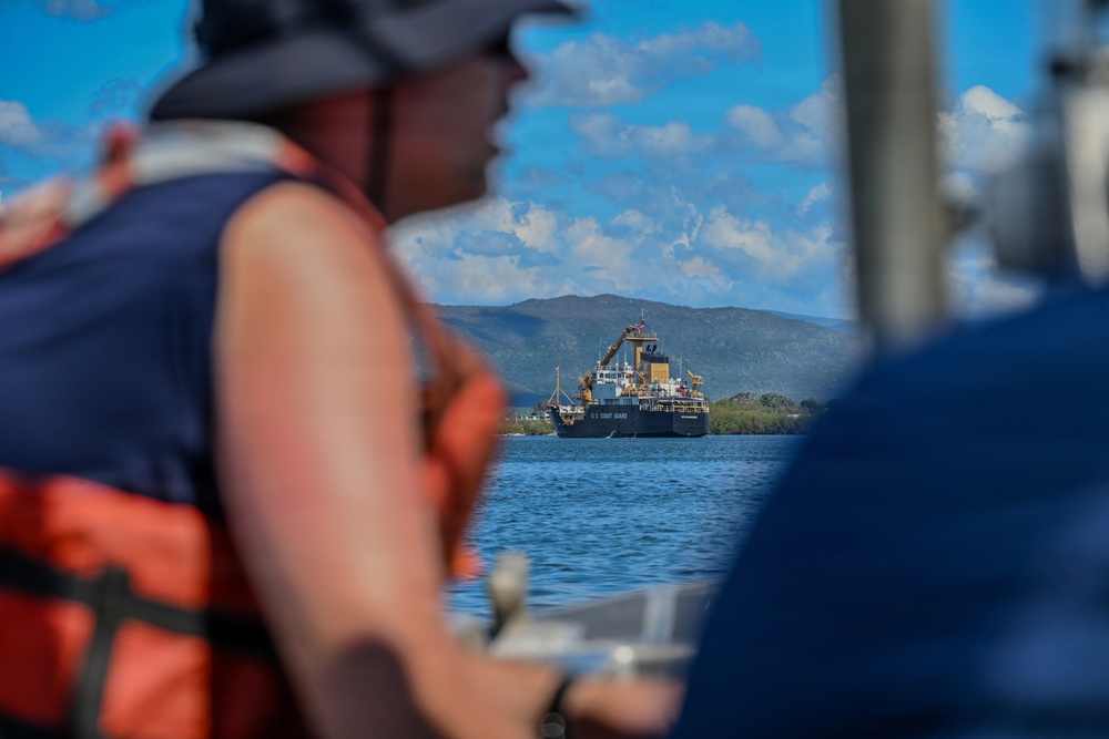 Coast Guard Cutter Sycamore Crew Conducts Post-Storm Buoy Maintenance Near Guantanamo Bay
