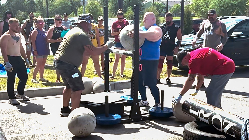 Success through strength: FRCE teammate finds new passion in strongman training