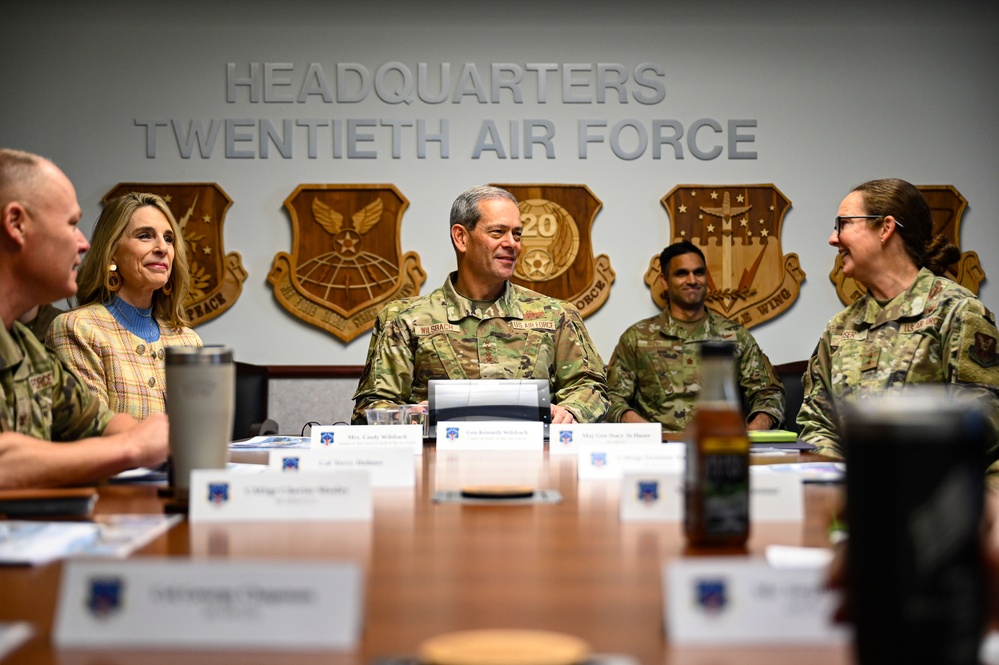 CSAF Visits F.E. Warren AFB