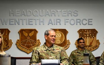 CSAF Visits F.E. Warren AFB
