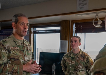 CSAF Visits F.E. Warren AFB