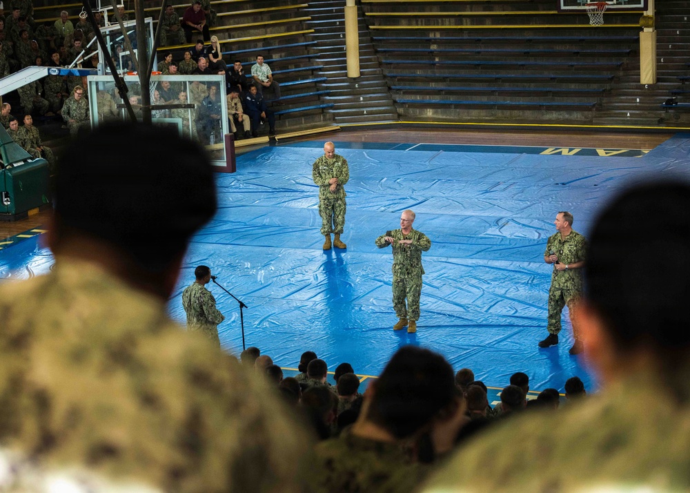 CNO Conducts All Hands Call at JBPHH