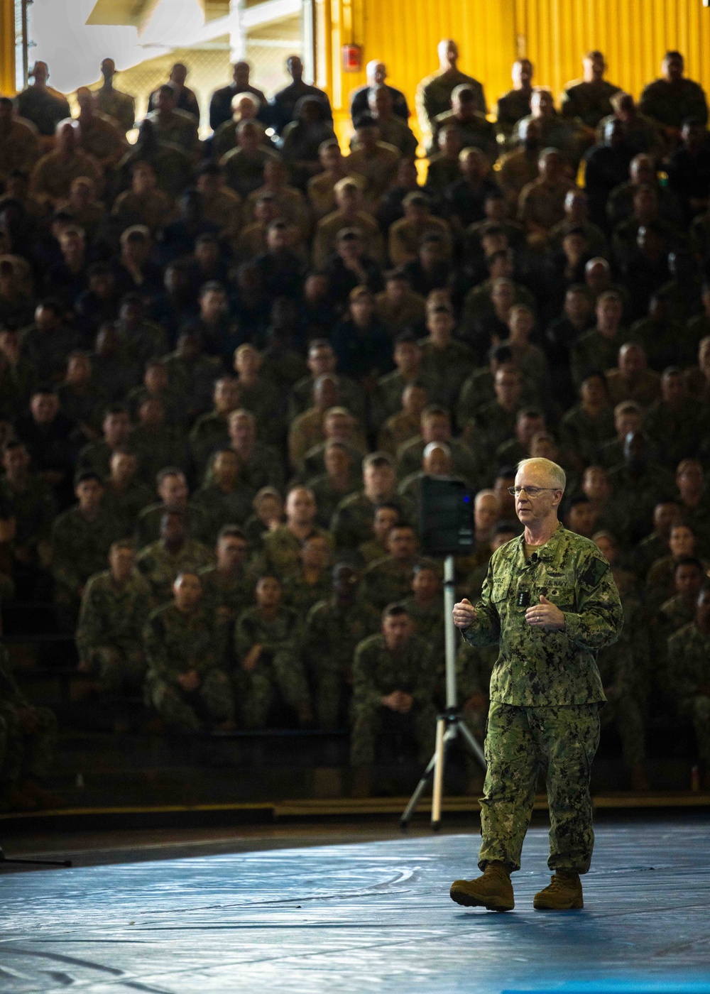 CNO Conducts All Hands Call at JBPHH