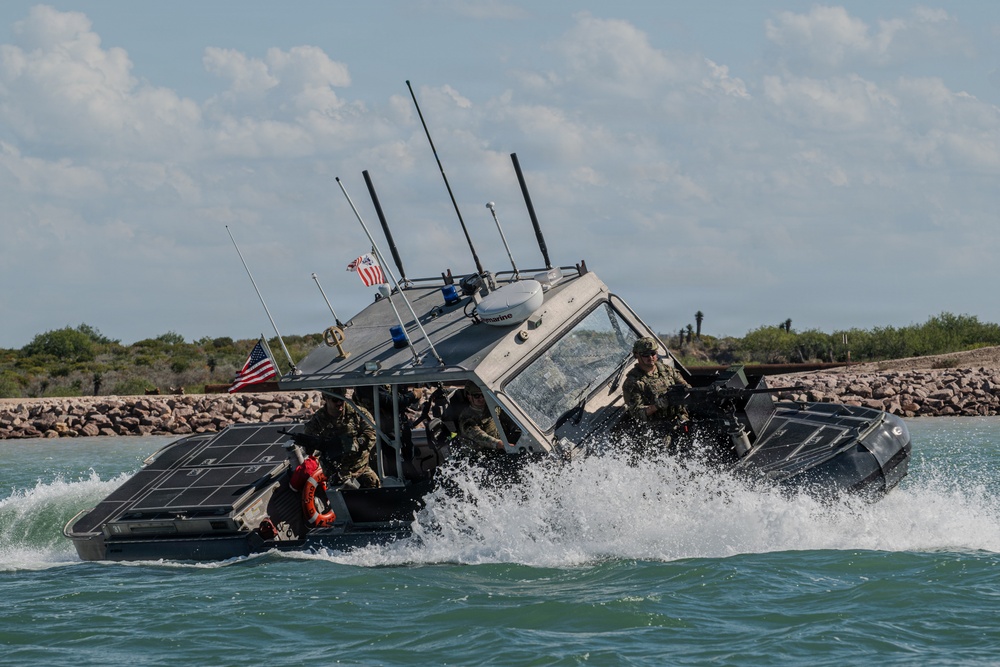 Coast Guard Port Security Unit 308 Supports Operation River Wall