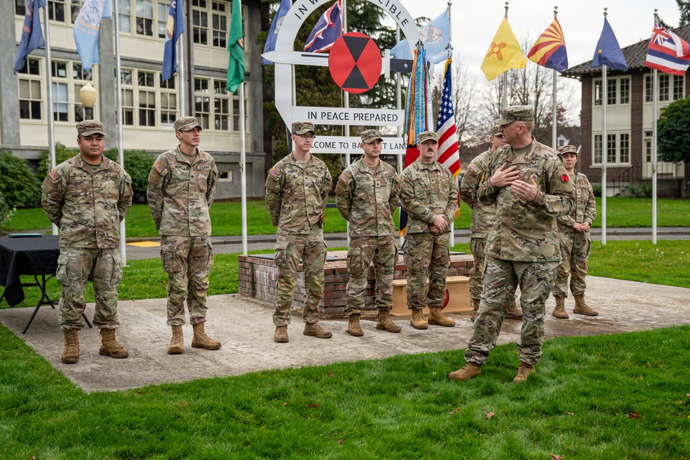 7th Infantry Division Military Intelligence Soldier of the Year: Winner Ceremony