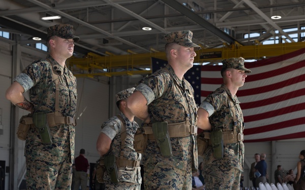 Marine Fighter Attack Squadron 214 Change of Command Ceremony