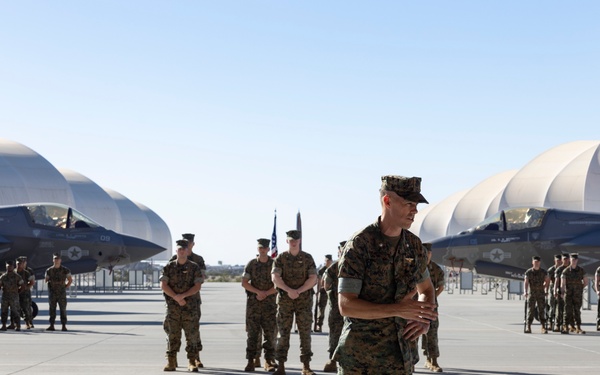 Marine Fighter Attack Squadron 214 Change of Command Ceremony