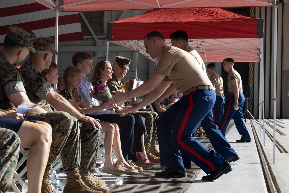 Marine Fighter Attack Squadron 214 Change of Command Ceremony