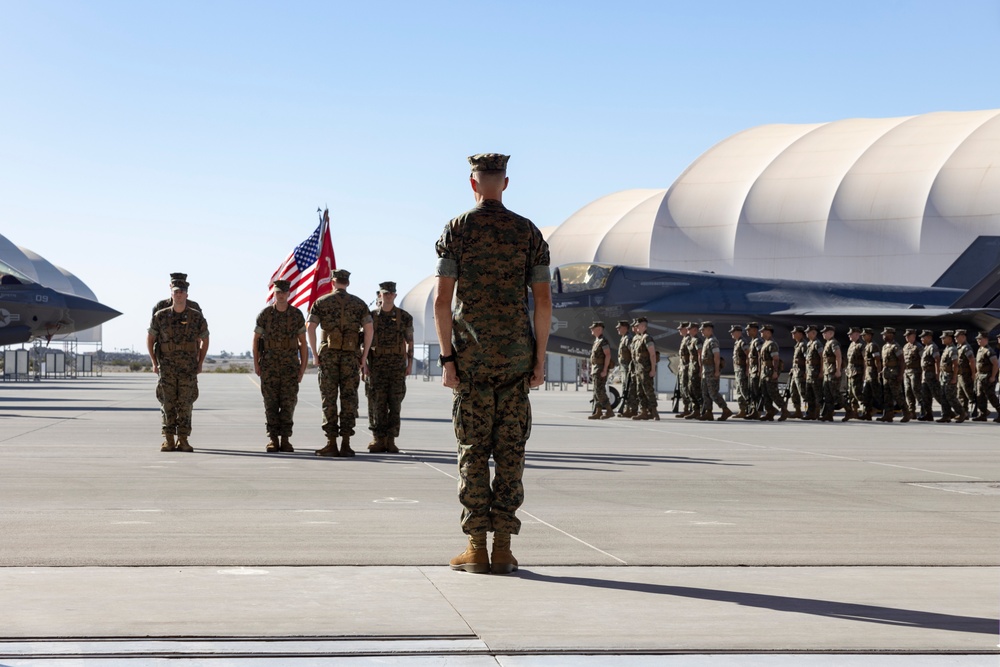 Marine Fighter Attack Squadron 214 Change of Command Ceremony