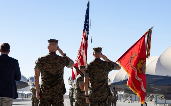 Marine Fighter Attack Squadron 214 Change of Command Ceremony