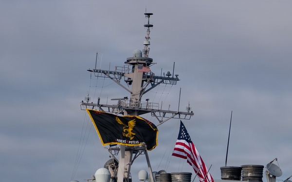 USS Curtis Wilbur returns to San Diego