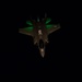 F-35 Lightning II aircraft fly nighttime mission over CENTCOM AOR