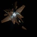 F-35 Lightning II aircraft fly nighttime mission over CENTCOM AOR
