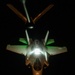F-35 Lightning II aircraft fly nighttime mission over CENTCOM AOR
