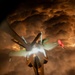 In the dead of night: F-35 Lightning II aircraft fly over CENTCOM