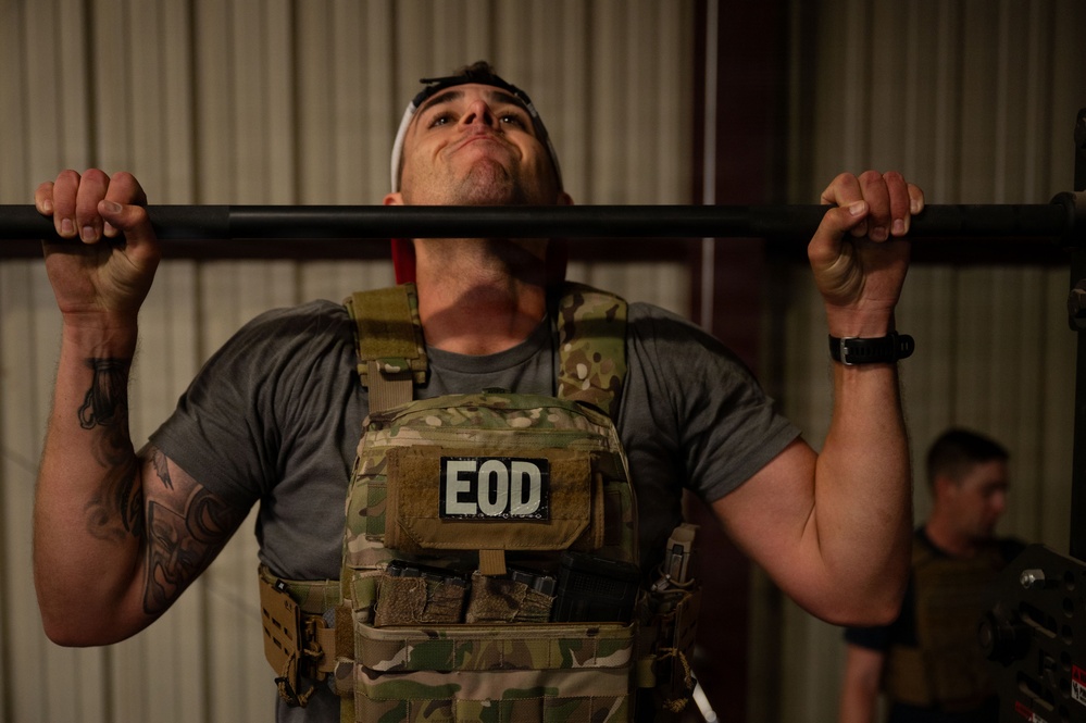 355th CES EOD Memorial Workout