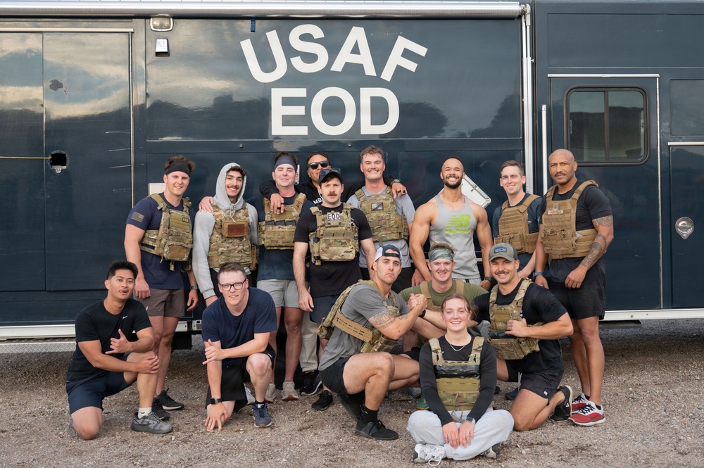 355th CES EOD Memorial Workout