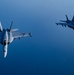 F/A-18 Super Hornets swarm over the Red Sea