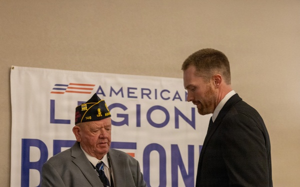 Service beyond the uniform: Minnesota National Guard Soldiers honored by American Legion
