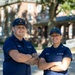 U.S. Coast Guard Academy cadet siblings portraits