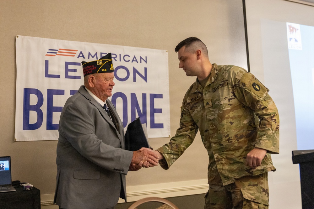Service beyond the uniform: Minnesota National Guard Soldiers honored by American Legion