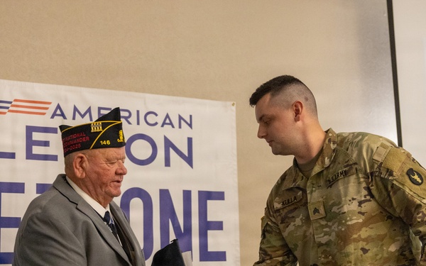 Service beyond the uniform: Minnesota National Guard Soldiers honored by American Legion